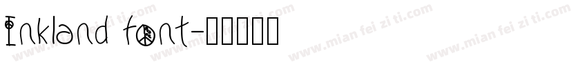 Inkland font字体转换